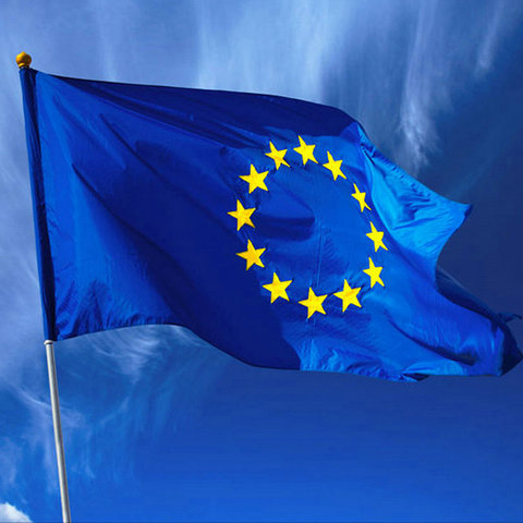 Европейский союз, Европейский Флаг для помещений, высококачественные открытые европейские организации, полиэстер, праздничные флаги ► Фото 1/5
