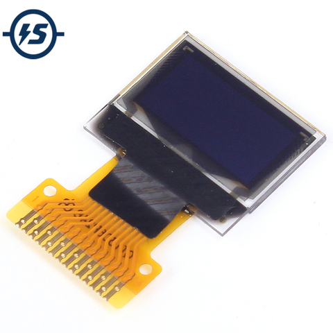 OLED-экран IIC для Arduino AVR STM32 SD1306, белый модуль 0,49 дюйма 64x32 0,49 дюйма, макетная плата ► Фото 1/6
