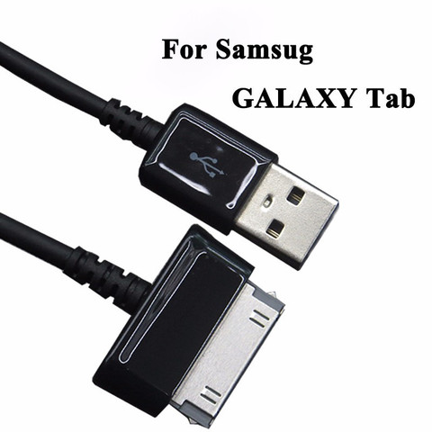 USB-кабель для передачи данных 1 м/2 м, зарядный кабель для планшета samsung galaxy tab 2 3 10,1 P3100 / P3110 / P5100 / P5110/N8000/P1000 ► Фото 1/6