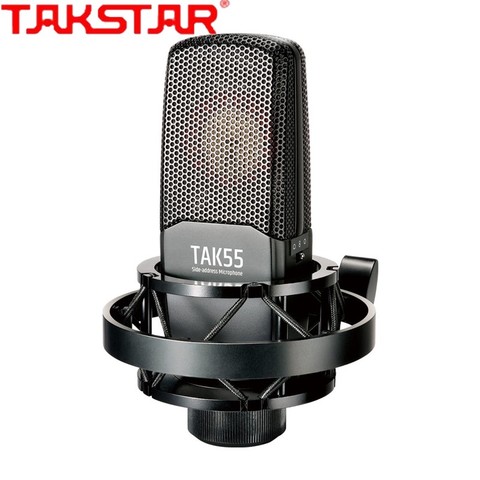 Высококачественный Студийный микрофон Takstar TAK55, профессиональный микрофон для записи, двойная позолоченная диафрагма, три полярных узора ► Фото 1/1