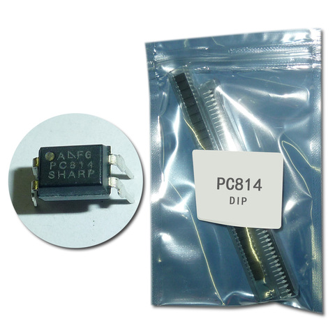 50 шт., оптосоединительный чип PC814, интегральная схема PC814A DIP-4 814 ► Фото 1/1