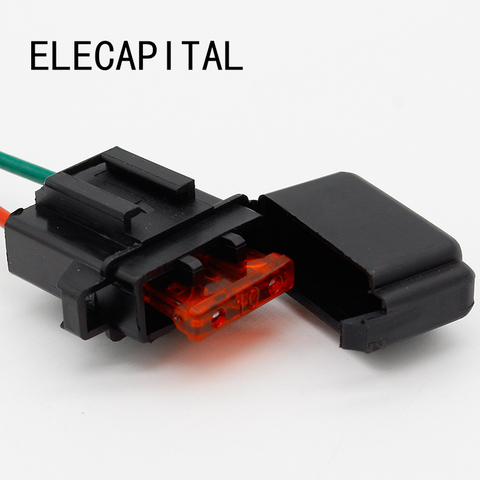 1 шт., держатель предохранителя ATC, провод AWG, медный, 12 В, 24 В ► Фото 1/5