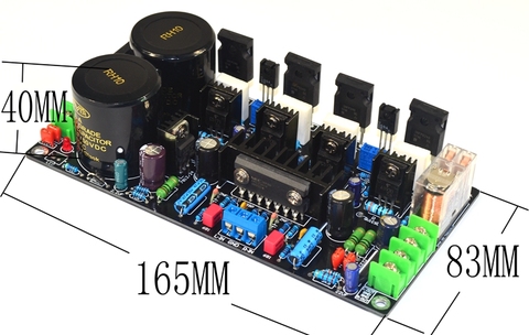 IRF240 + IRF9240 отдельная полевая лампа полевого эффекта полевой транзистора + нажимная трубка UPC2581V 120 Вт + плата усилителя класса AB 120 Вт ► Фото 1/1