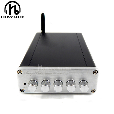 Цифровой аудиоусилитель Mini TPA3116, Hi-Fi цифровой Bluetooth усилитель мощности 50 Вт + 50 Вт + 100 Вт, усилитель класса D, TPA3116D2 2.1CH ► Фото 1/1