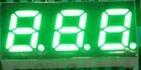 Цифровой светодиодный дисплей с 3 трубками, Нефритовый зеленый, красный, синий, 5 шт., 0,28 дюйма ► Фото 1/1