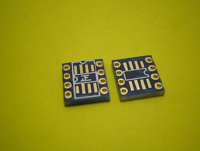 10 шт. SOIC-8 для DIP-8 узкий PCB SMD адаптер для DIP ► Фото 1/1