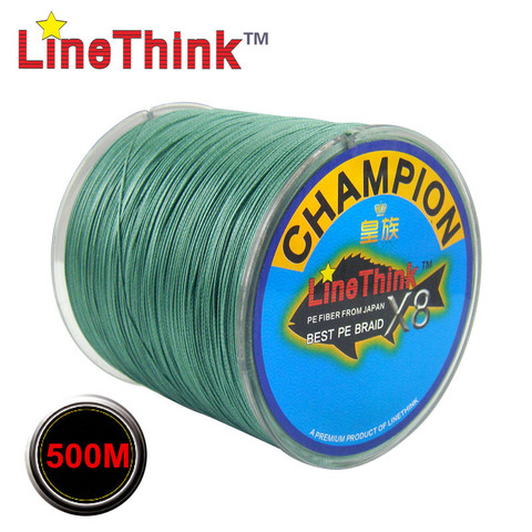 300 м 500 м Фирменная плетеная рыболовная леска GHAMPION LineThink x8strand, лучшая многонитевая полиэтиленовая плетеная рыболовная леска 100 м, бесплатная ... ► Фото 1/6