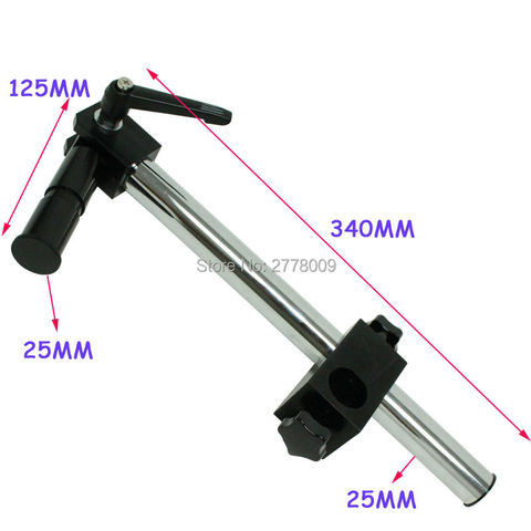 Диаметр 25 мм сверхмощный многоосевой регулируемый металлический кронштейн для видео промышленности микроскоп подставка держатель части ► Фото 1/1