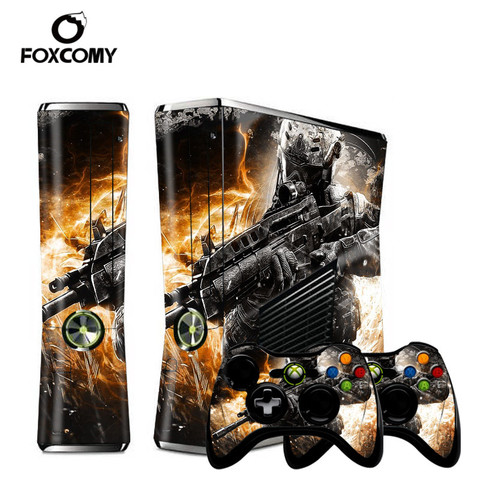 Чехол Warrior Joker на виниловую консоль для Microsoft Xbox 360 SLIM, защитные наклейки на контроллер для XBOX 360 S ► Фото 1/6