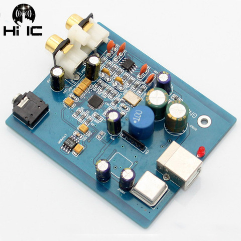 HIFI аудио ES9018K2M SA9023 USB DAC декодер плата внешняя звуковая карта поддержка 24 бит 96k ► Фото 1/6