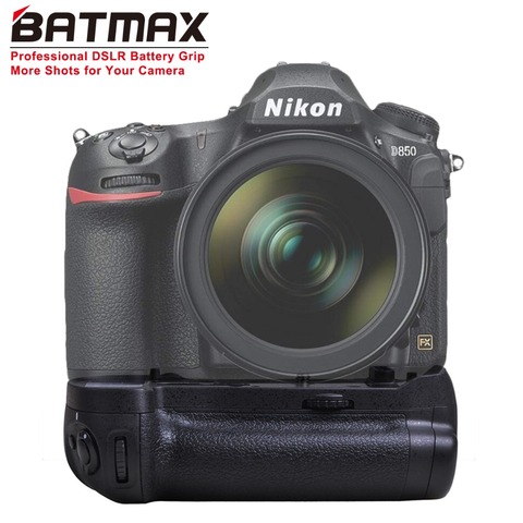 Batmax MB-D18 D850 вертикальный держатель батарейного отсека для Nikon D850 MB-D18 DSLR камер как работа с EN-EL15a EN-EL15 или 8X AA ► Фото 1/6