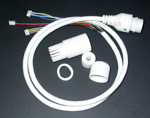LAN-кабель для модуля платы IP-камеры видеонаблюдения, специально для POE Mid-Span 4/5(+) 7/8(-) контактов, водонепроницаемый разъем, однопозиционный светодиодный ► Фото 1/1