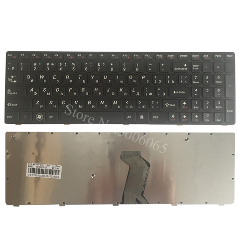 Русский для LENOVO Ideapad V570 V570C V575 Z570 Z575 B570 B570A B570E V580 V580C B570G B575 B575A B575E B590 B590A Русская клавиатура ► Фото 1/5