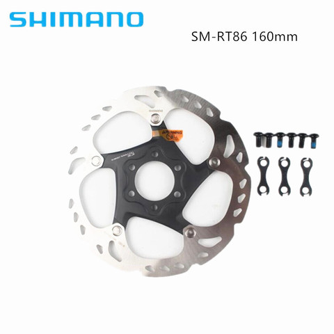 Тормозной диск shimano SM-RT86-S RT86 для M785, тормозной диск с шестью гвоздями, стандартный тормозной диск, тормозной ротор 117 г, 1 шт. ► Фото 1/6