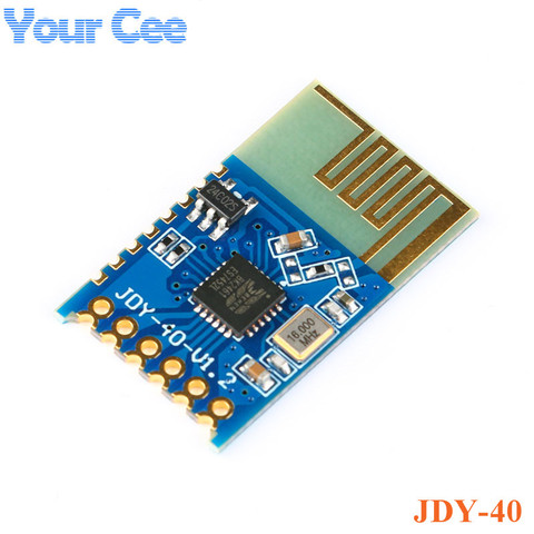 JDY-40 2,4G беспроводной приемопередатчик с последовательным портом и модуль дистанционной связи IO TTL Diy Electronic для Arduino ► Фото 1/4