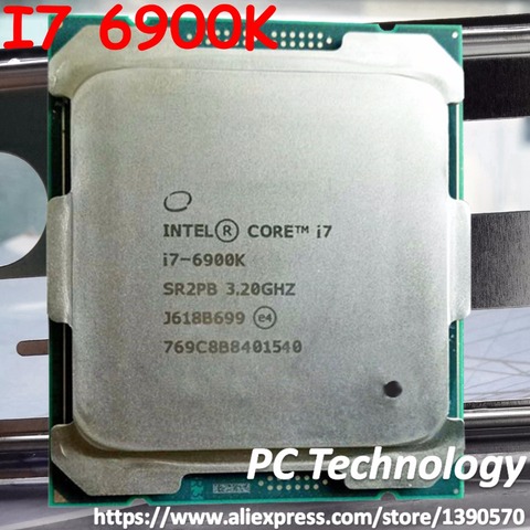 Оригинальный процессор Intel Core I7-6900K CPU 3,20 GHZ 20M 14nm 8-CORES LGA2011-3 процессор Бесплатная доставка I7 6900K ► Фото 1/2