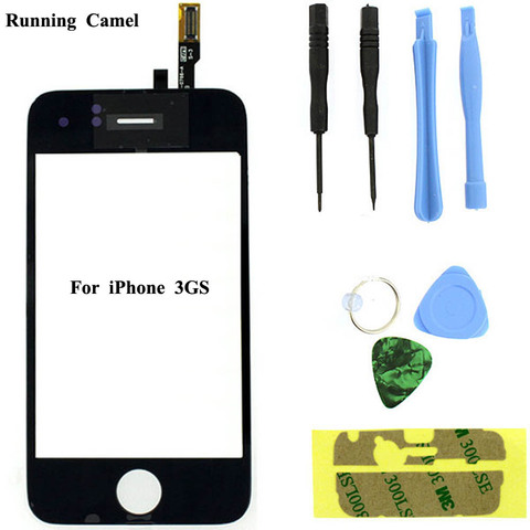 Дигитайзер с сенсорным экраном Running Camel, замена для Apple iPhone 3GS, бесплатные инструменты для ремонта ► Фото 1/2