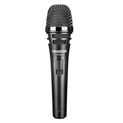 Новый профессиональный динамический микрофон TAKSTAR TA-60, вокальный Пикап для выступлений, караоке, активного отдыха, с кабелем 6 м ► Фото 1/1