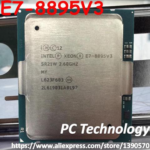 Процессор Intel Xeon E7-8895V3 SR21W LGA2011, цпу, E7-8895 V3, 2,60 ггц, 18 ядер, 45 мб, E7 8895V3, E7 8895 V3 ► Фото 1/1