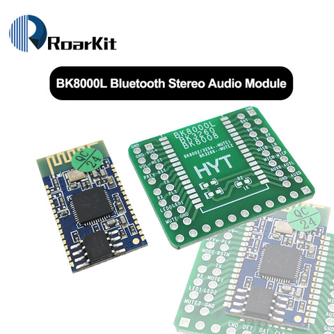 Bluetooth стерео аудио модуль передачи BK8000L Плата расширения AT команд SPP Bluetooth динамик усилитель DIY ► Фото 1/6