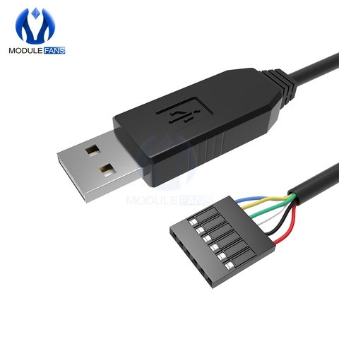 6Pin FTDI FT232RL FT232 модуль для Arduino USB к TTL UART последовательный провод адаптер RS232 кабель для загрузки светодиодный индикаторный модуль ► Фото 1/6