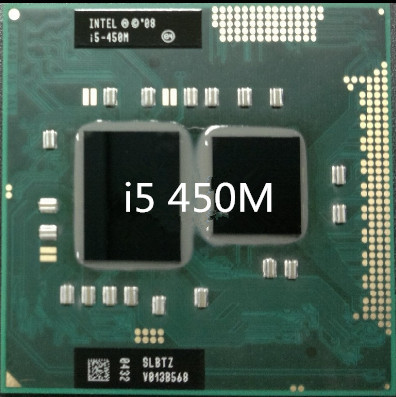 Процессор Intel core I5 450M i5 450M 3M Cache 2,4 ГГц для ноутбука и ноутбука ► Фото 1/1