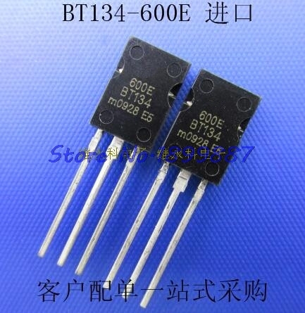 20pcs/lot BT134-600E BT134 600E TRIAC SENS GATE 600V 4A TO-126 . In Stock ► Фото 1/1