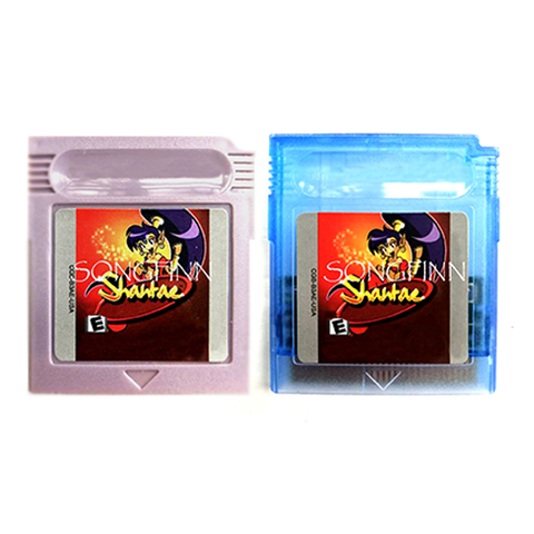 Картридж памяти Shantae на английском, испанском, ESP языке для 16-битной портативной игровой консоли, аксессуары для карт ► Фото 1/1