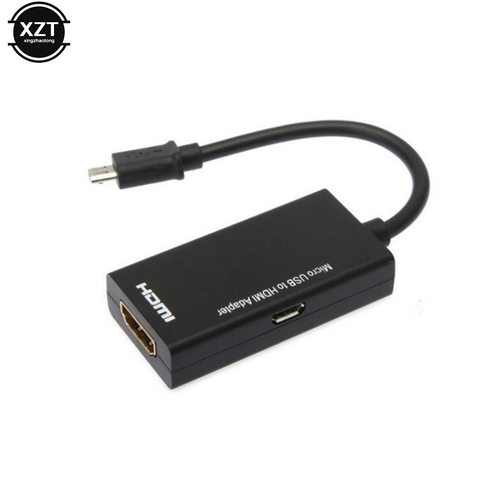 Кабель Micro USB 2,0 5 Pin MHL в HDMI HD 1080P для Samsung HTC LG SONY Android HDMI конвертер Mirco USB HDTV адаптер ► Фото 1/5