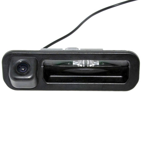 Послепродажный кнопочный переключатель, ручка багажника, резервная камера заднего вида CCD, Автомобильная камера заднего вида, парковочная камера заднего вида для Ford Focus 2012 ► Фото 1/6