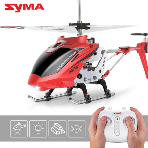 Оригинальный новый продукт SYMA S107H вертолет с дистанционным управлением сопротивление зависания 3.5CH сплав вертолет с дистанционным управле... ► Фото 1/6