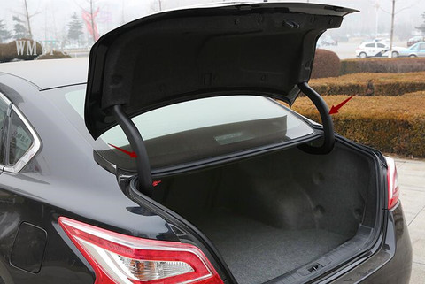 Для Nissan Teana / Altima 2013 -2022, защитная крышка заднего багажника из АБС-пластика с откидной крышкой, отделка, 2 шт. ► Фото 1/2