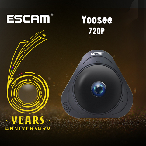 YooSee Q8 HD 960P 1.3MP 360 градусов панорамный монитор рыбий глаз WIFI ик инфракрасная камера VR камера ► Фото 1/6