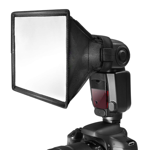 Универсальный складной рассеиватель света 30x2 0 см/17х15 см, светильник софтбокс для Nikon Canon Sigma Sony Yongnuo Godox, скоростной светильник ► Фото 1/6