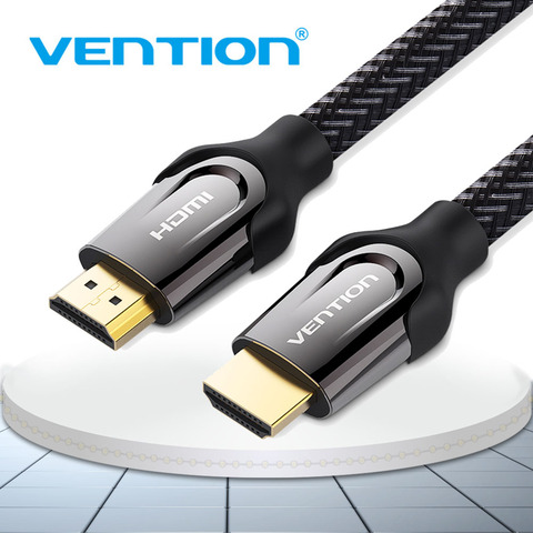 HDMI-кабель Vention с HDMI на HDMI 2,0, кабель 4K для проектора Xiaomi, Nintendo Switch, PS4, ТВ-приставки, xbox 360, кабель 3 м, 15 м, Лидер продаж ► Фото 1/6