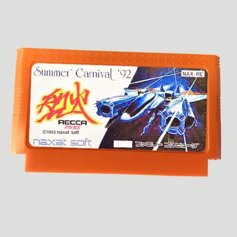 Игровая карта Summer Carnival'92 Recca 60 Pin для 8-битной игровой приставки ► Фото 1/1