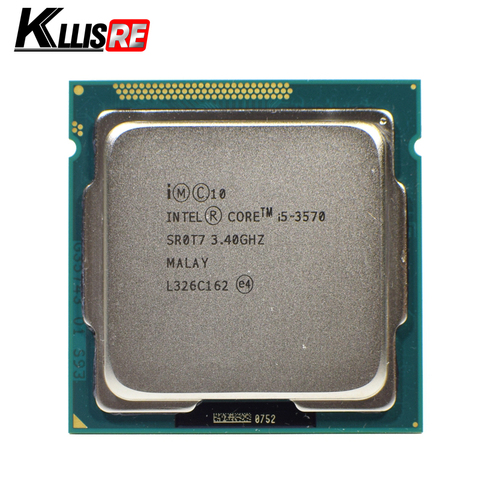 Процессор Intel i5 3570 четырехъядерный 3,4 ГГц L3 = 6M 77 Вт Разъем LGA 1155 процессор для настольного компьютера ► Фото 1/2