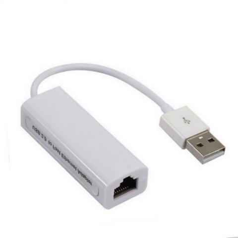 USB 2,0 внешняя сетевая карта, USB Ethernet адаптер к RJ45 Lan Ethernet 10/100 Мбит/с адаптер Dongle для Windows ► Фото 1/2