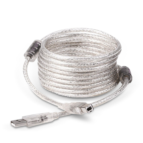 Профессиональный USB аудио декодер USB кабель для передачи данных с двойным магнитным кольцом Тип A на B USB 2,0 кабель для принтера U8 DAC XMOS ES9038 ► Фото 1/5