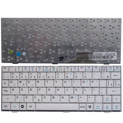 Клавиатура для ноутбука ASUS EPC 900 900HD 900A 2G 4G 8G 901 902 Eee PC 700 701 701SD US 4G 8,9 дюйма, белая ► Фото 1/4
