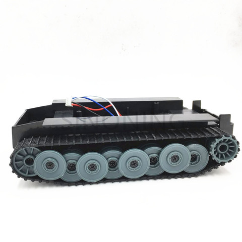 Бесплатная доставка экономичный 2WD немецкий тигровый Танк робот шасси 1:32 arduino комплект Raspberry Pi DIY большой запас ► Фото 1/6