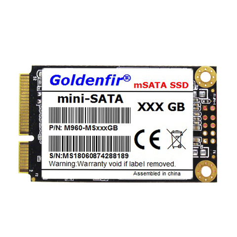 Goldenfir низкая цена msata SSD 32 ГБ 16 ГБ 8 ГБ твердотельные диски msata для мини ПК приветствуем заказ oem ► Фото 1/4