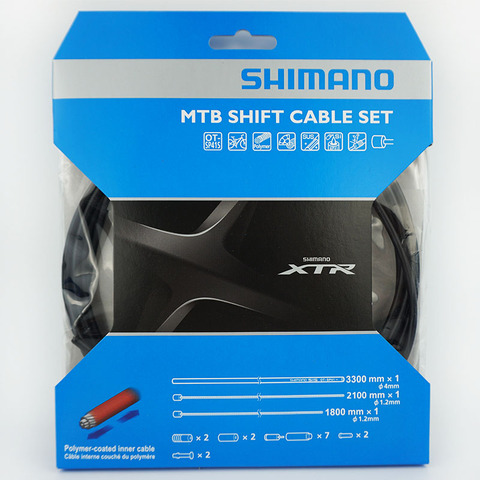 XTR M9000 MTB сменный кабель набор внутренний кабель и внешний корпус Shimano оригинальные товары Аксессуары для горного велосипеда ► Фото 1/1