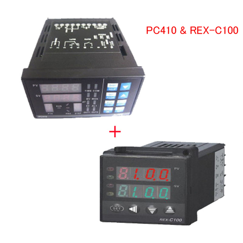 1 компл. PID контроллер температуры панель термостат PC410 и REX-C100 для IR6000 BGA паяльная станция ► Фото 1/1