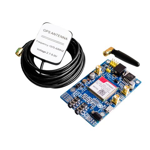 SIM808 модуль GSM GPRS GPS макетная плата IPX SMA с GPS антенной для Arduino Raspberry Pi Поддержка 2G 3G 4G SIM-карты ► Фото 1/3