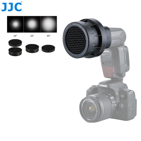 JJC Flash светильник Honeycomb Grid Photo Speed светильник Photo Studio Accessories для CANON 580EX II/600EX RT/YONGNUO YN-600EXII ► Фото 1/1