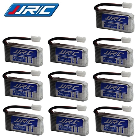 JJRC H36 оригинальный аккумулятор 3,7 в 260 мАч для E010 E011 E012 E013 фурби F36 Запчасти для радиоуправляемого квадрокоптера 3,7 в литий-полимерный аккумулятор 1-10 шт. ► Фото 1/1