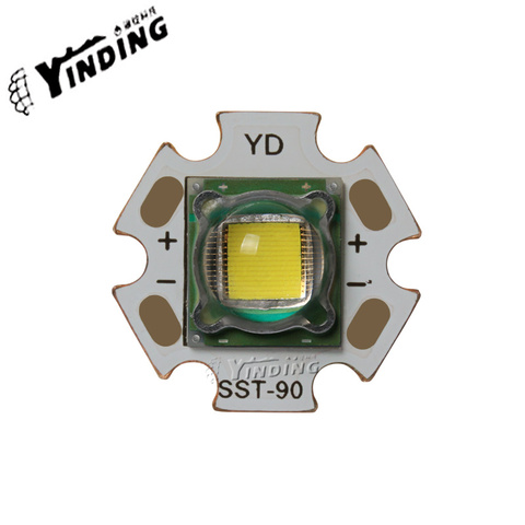 Luminus SST-90 30 Вт высокое мощность светодиодный чип Диодная лампочка теплый/нейтральный/холодный белый этап Освещение спецодежда медицинская ► Фото 1/6