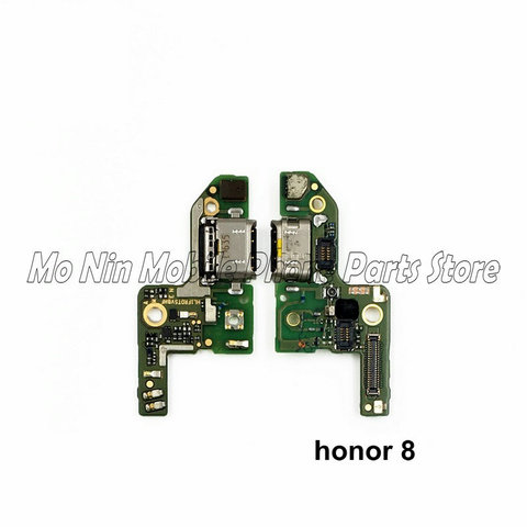 Новый модуль микрофона + плата USB для зарядки, гибкий кабель, детали соединителя для Huawei Honor 8 / Honor 8 Lite / Honor 8X / 8X Max ► Фото 1/4