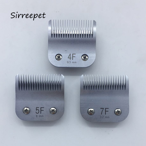 Профессиональная машинка для стрижки собак 4F + 5F + 7F подходит для большинства клипсов Andis и Oster ► Фото 1/3